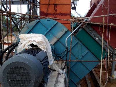 脫硫風(fēng)機安裝現(xiàn)場